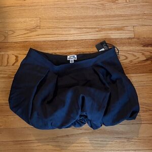 Future Collective Gray Bubble Mini Skirt